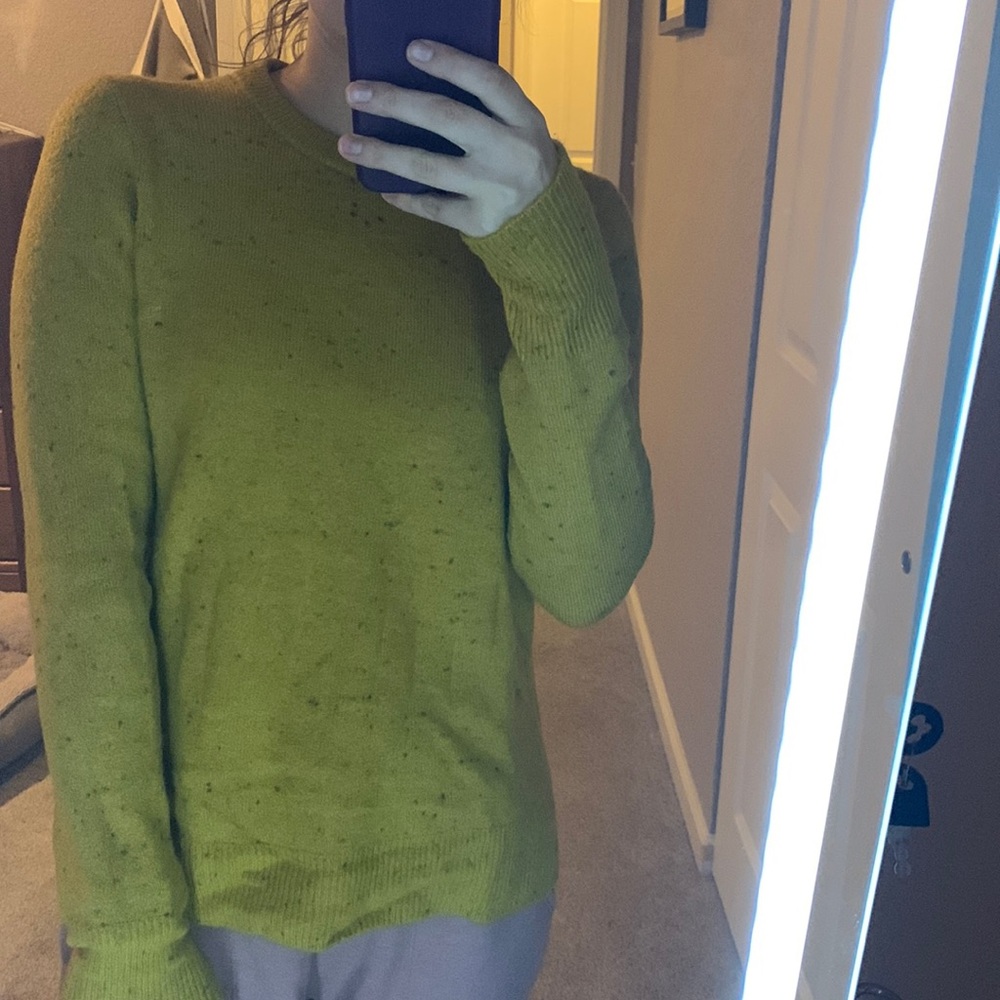 Yellow sweater